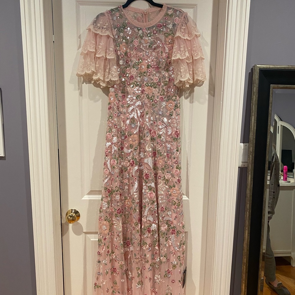 Needle and Thread gown- never been used! Tags still on